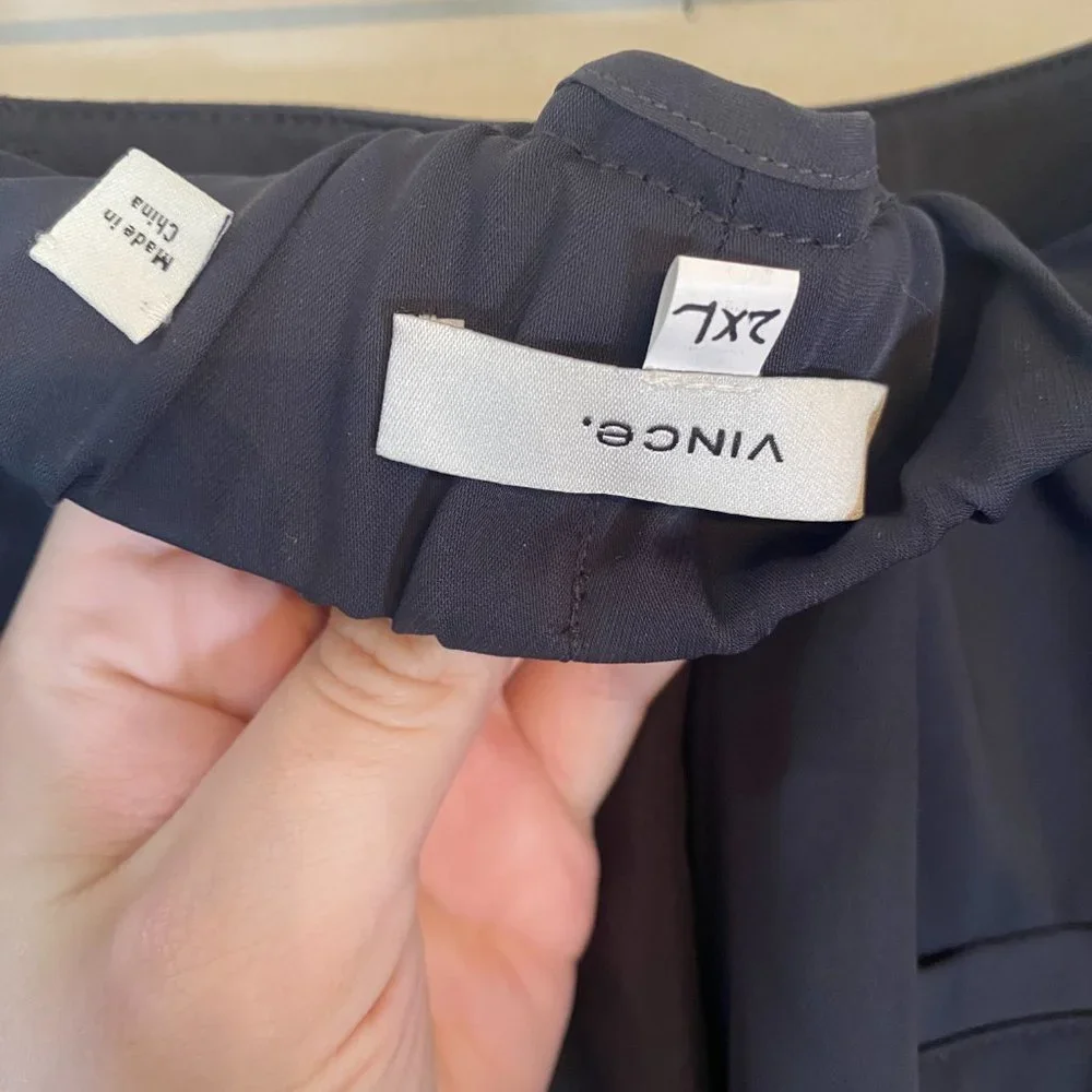 NWT Vince Satin Wide Leg Pants Sample - Picture 4 of 7